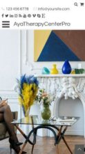 AyaTherapyCenterPro (screenshot mobile)
