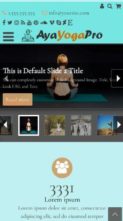 AyaYogaPro (screenshot mobile)