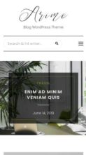 Arimo (AZTheme) (screenshot mobile)