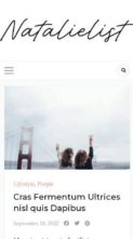 Natalielist (screenshot mobile)