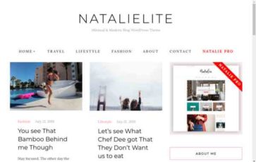 NatalieLite (screenshot desktop)