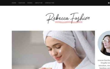 RebeccaFashion (screenshot desktop)