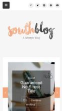 Screenshot Mobile South (AZTheme) - (screenshot mobile)