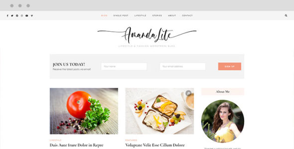 AmandaLite (AzuraTheme)