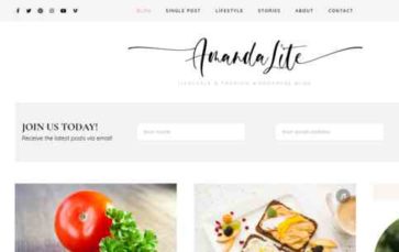AmandaLite (screenshot desktop)