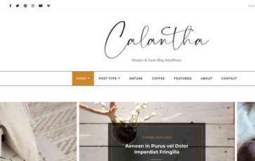 Calantha (screenshot desktop)