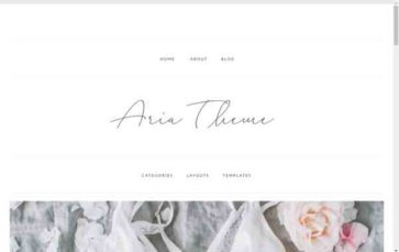 Aria (Bella Creative Studio) - (screenshot desktop)