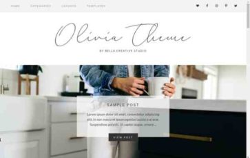 Olivia (Bella Creative Studio) - (screenshot desktop)