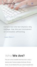 Screenshot Mobile Corporate (Best Divi Child) (screenshot mobile)