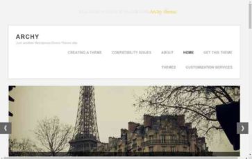 Archy (BestWebLayout) - (screenshot desktop)