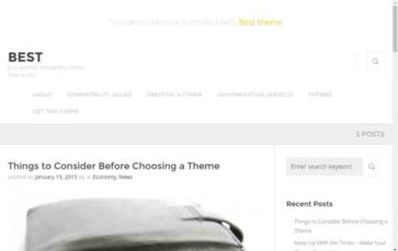 Best (BestWebLayout) - (screenshot desktop)