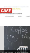 Cafe (BestWebLayout) (screenshot mobile)