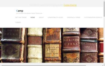 Camp (BestWebLayout) - (screenshot desktop)