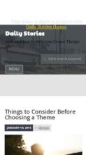 Daily Stories (screenshot mobile)
