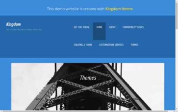 Kingdom (BestWebLayout) - (screenshot desktop)