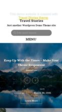 Travel Stories (screenshot mobile)