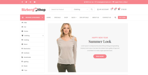 Bizberg Shop Pro (Bizberg Themes)