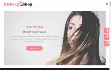 Bizberg Shop Pro (screenshot desktop)