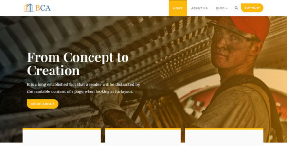 Building Construction Architecture (Bizberg Themes)