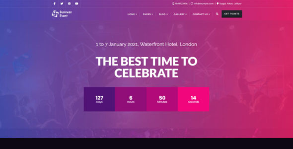 Business Event Pro (Bizberg Themes)