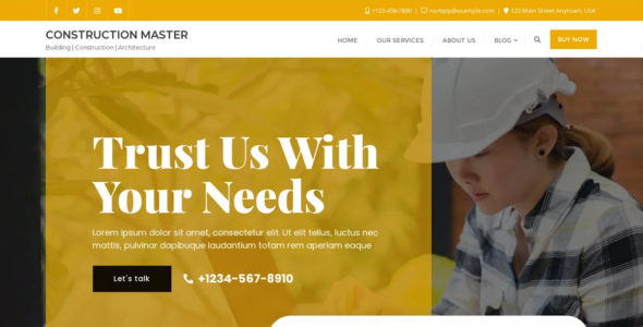 Construction Master (Bizberg Themes)