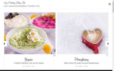 Eye Catching Blog (screenshot desktop)