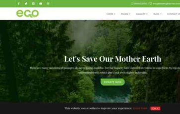 Green Eco Planet Pro (screenshot desktop)