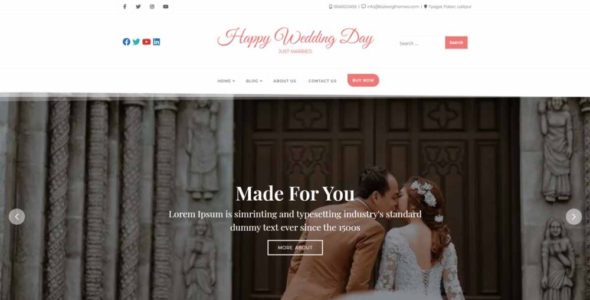 Happy Wedding Day Pro (Bizberg Themes)
