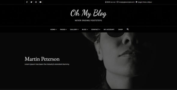 Oh My Blog (Bizberg Themes)