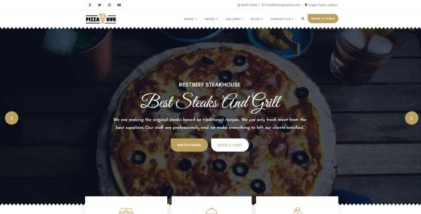 Pizza Hub Pro (Bizberg Themes)