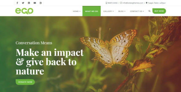 Planet Green (Bizberg Themes)