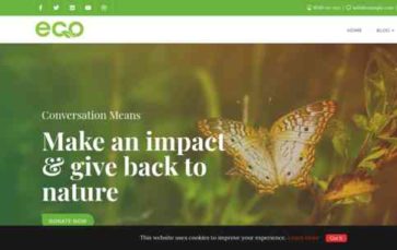 Planet Green (screenshot desktop)