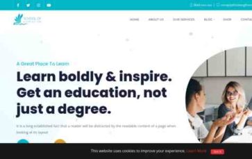 School Of Education Pro (screenshot desktop)