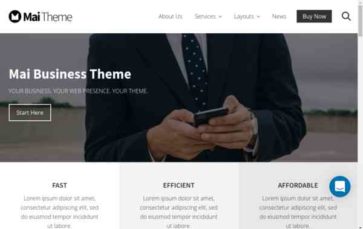 Mai Business (screenshot desktop)