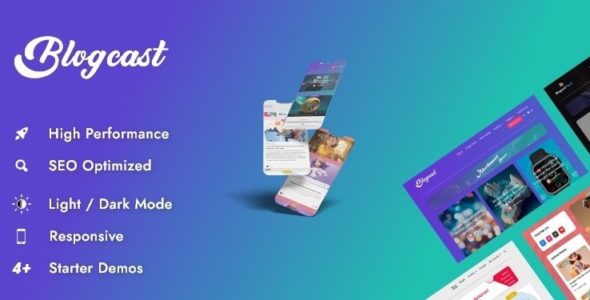 Blogcast Pro (Blaze Themes)