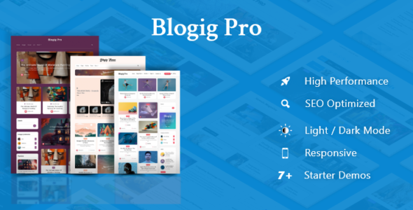 Blogig Pro (Blaze Themes)
