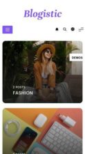 Blogistic Pro (screenshot mobile)