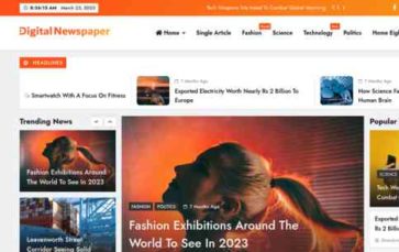 Digital Newspaper Pro (screenshot desktop)