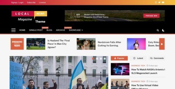 LocalNews (Blaze Themes)