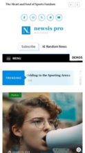 Newsis Pro (screenshot mobile)
