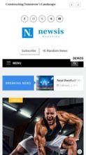 Newsis (screenshot mobile)