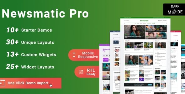 Newsmatic Pro (Blaze Themes)