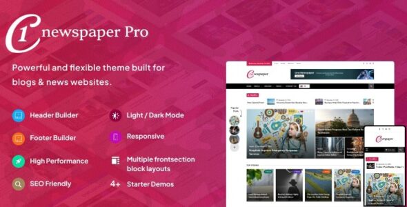 One Newspaper Pro (Blaze Themes)