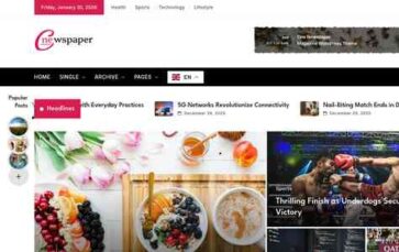 One Newspaper (screenshot desktop)