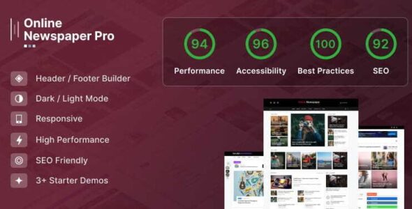Online Newspaper Pro (Blaze Themes)