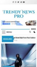 Trendy News Pro (screenshot mobile)