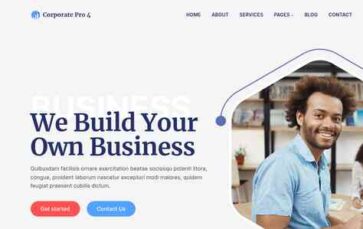 Blockskit Business Agency Pro (screenshot desktop)