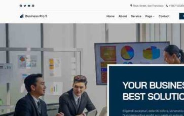 Blockskit Business Company Pro (screenshot desktop)