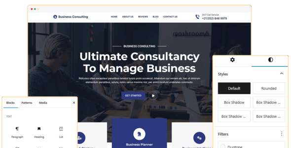 Blockskit Business Consulting Pro (BlocksKit)