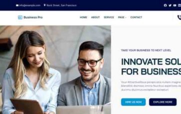 BlocksKit Business Pro (screenshot desktop)